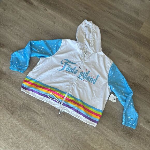 Disney Fantasyland Hooded Windbreaker Jacket - Picture 6 of 8